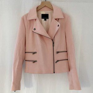 Banana Republic Light Pink Moto Jacket